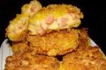 Сырные котлеты с сосисками